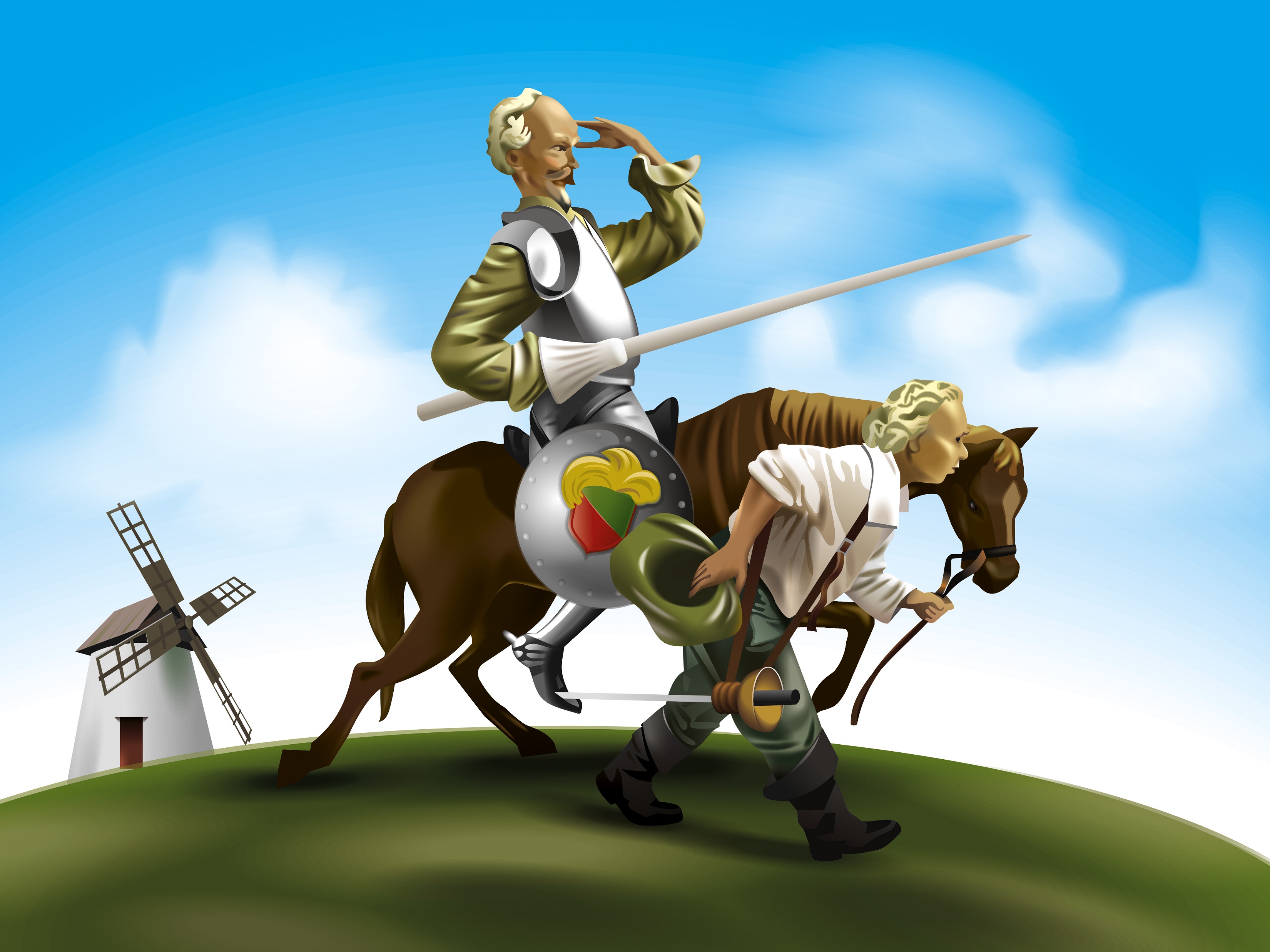 Don Quixote illustration